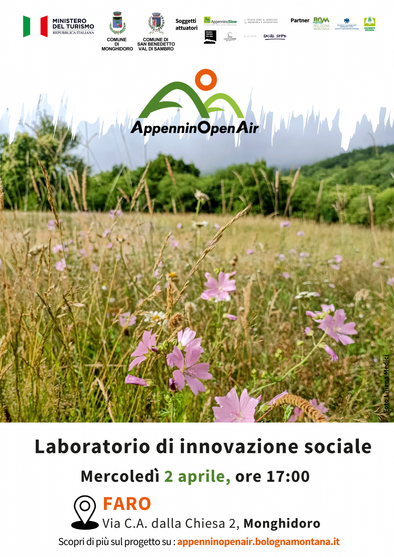 Laboratorio di innovazione sociale, mercoledì 2 aprile 2025 ore 17:00 presso il Faro.