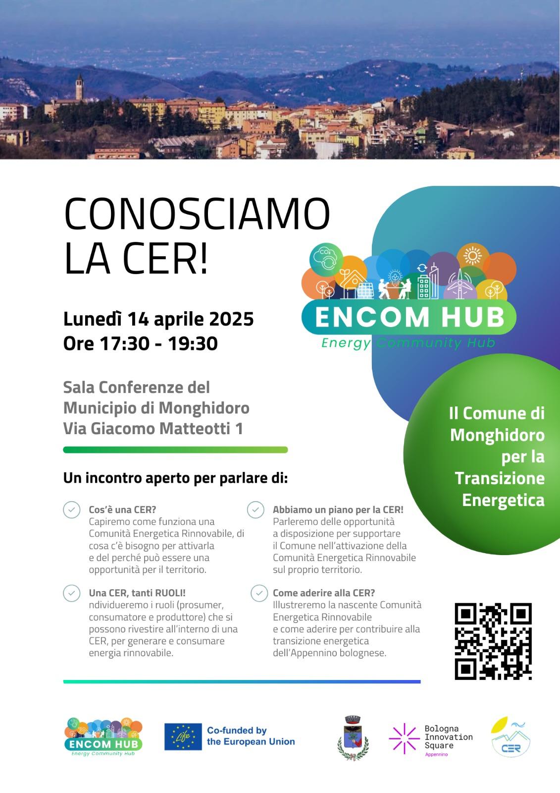 Conosciamo la CER! Incontro aperto per parlare di Transazione Energetica