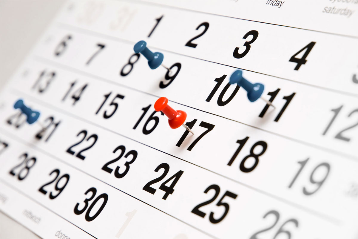 Calendario eventi