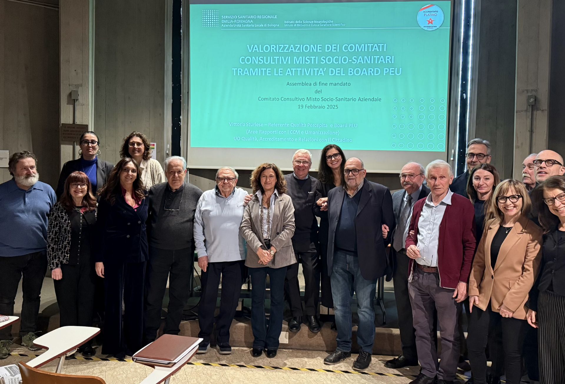 Comitato consultivo misto Socio Sanitario Aziendale. 